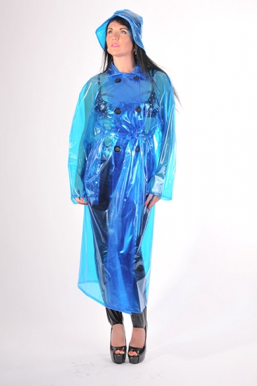 RA37L - PVC Raincoat, double breasted